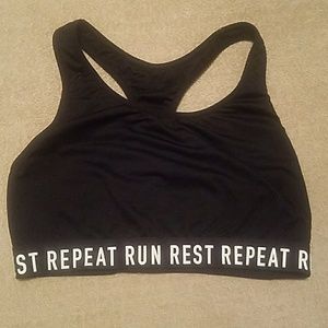 Sport bra, run rest repeat